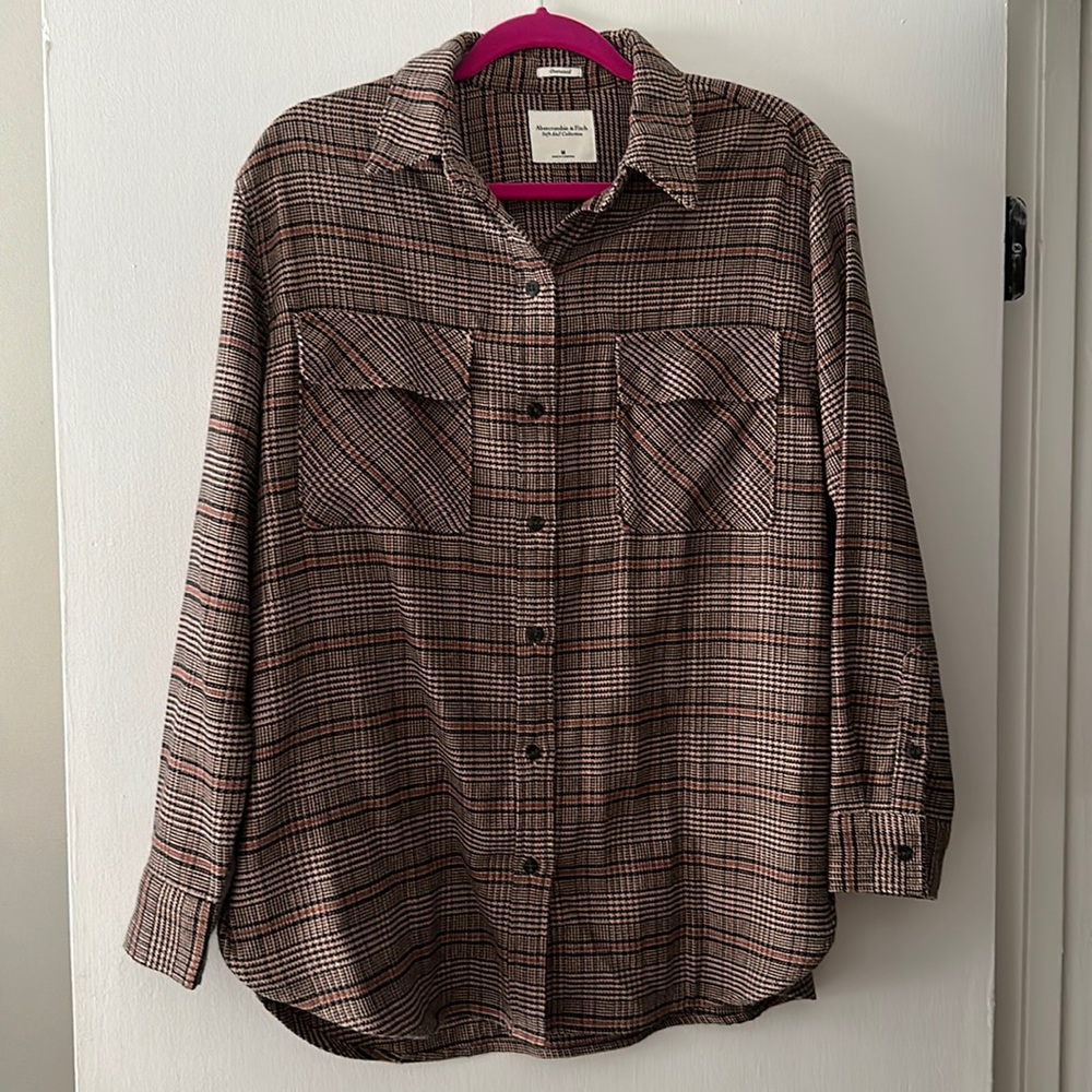 Abercrombie & Fitch Button Up Shacket - image 1